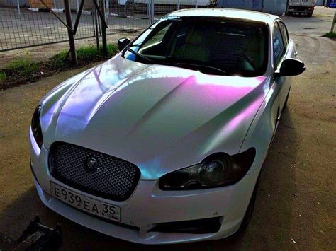 black pearlescent car wrap